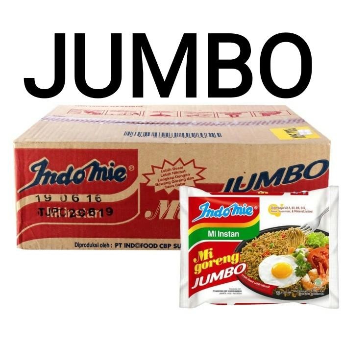 

Ready Indomie Jumbo Goreng 24Pcs Per-Dus