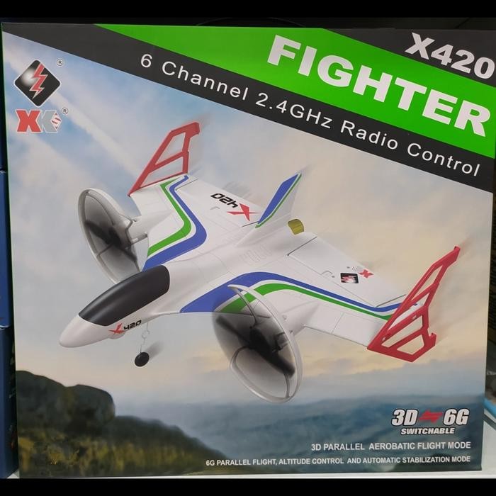 Rc Plane Xk420 Vtol Pesawat Remot Bisa Terbang Mode Drone Easy To Fly