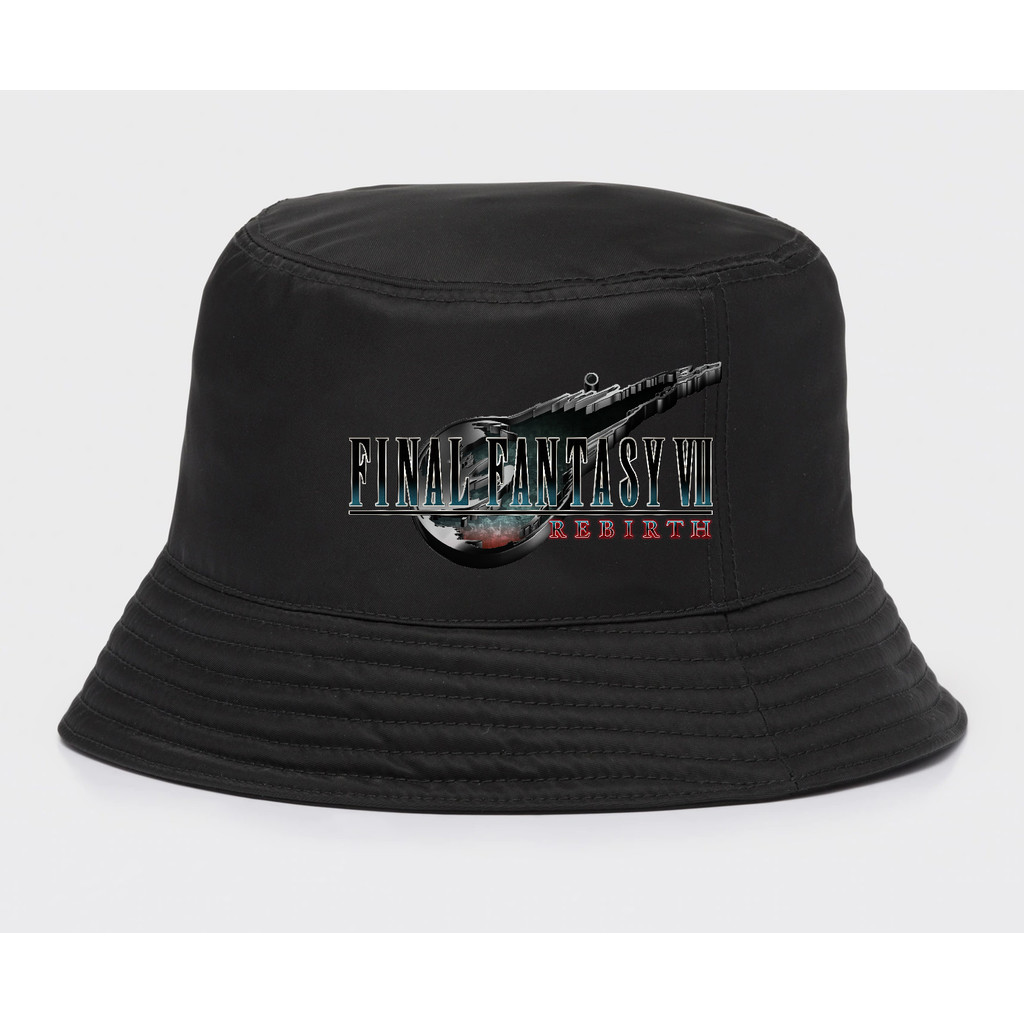 Topi Bucket Gaming Final Fantasy VII Rebirth Logo