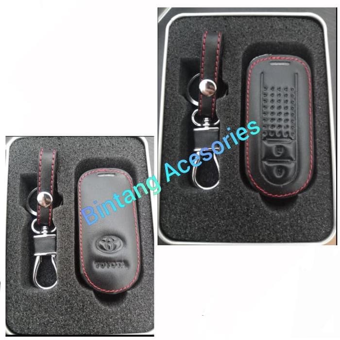 Sarung Kunci Remot Mobil Avanza Veloz 2019 2020 Smart Key Kulit
