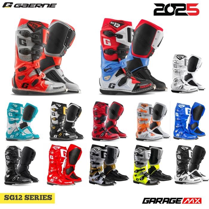 BOOT GAERNE SG12 NEW.SEPATU GAERNE SG 12.SEPATU CROSS GAERNE.GAERNE