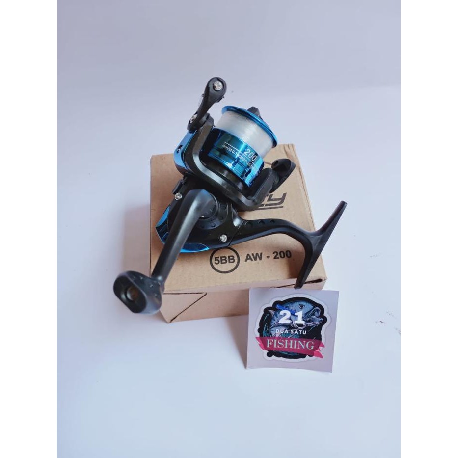 Termurah Gulungan Pancing Rel Reel Audrey 200 bonus senar -Rell Ril Berkualitas