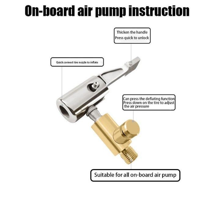 Kepala Pompa Ban Mobil / Air Chuck Keong / Kepala Pompa Angin / Chuck Pompa Ban Untuk Mobil Motor