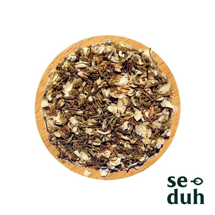 

(Grade B) Jasmine Flower Tea Flakes / Teh Bunga Melati Serpih 10 gram PREMIUM