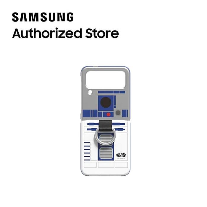 Samsung Galaxy Z Flip4 Cover With Ring Star Wars R2-D2 Promo