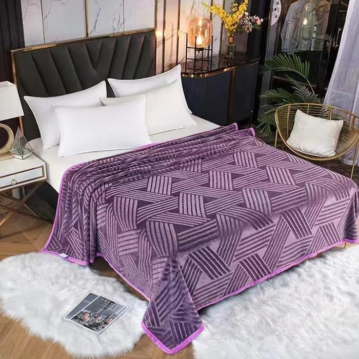 SELIMUT POLOS 3D SIZE 180*200CM SELIMUT LEMBUT BAHAN POLISTER SRH