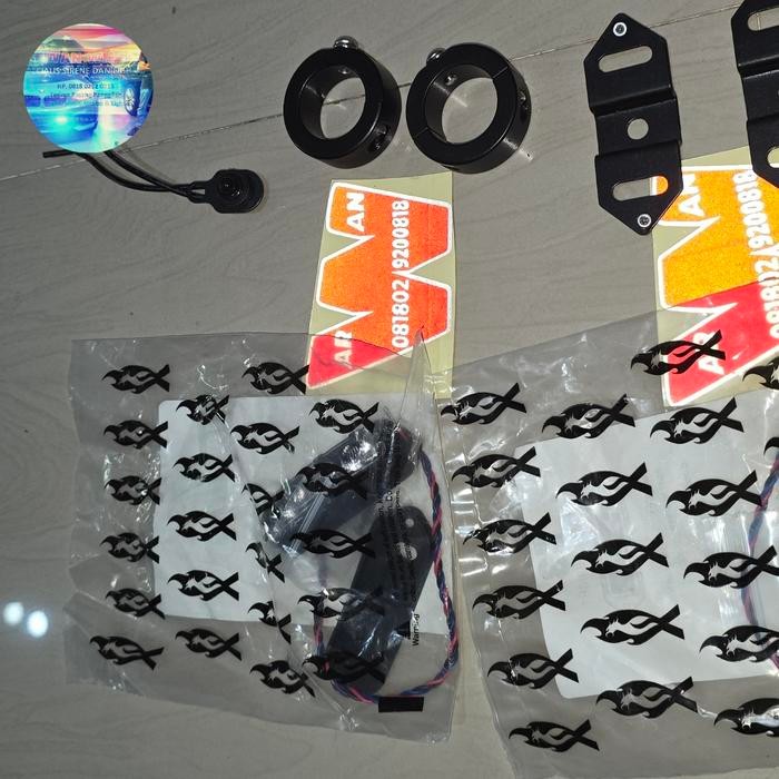 lampu strobo feniex t3 harley davidson