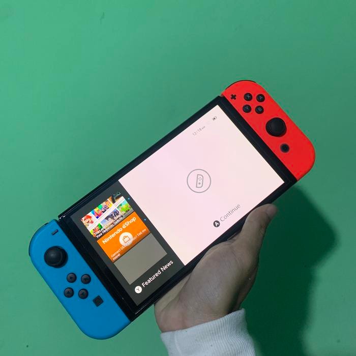Nintendo switch oled ofw fullset neon