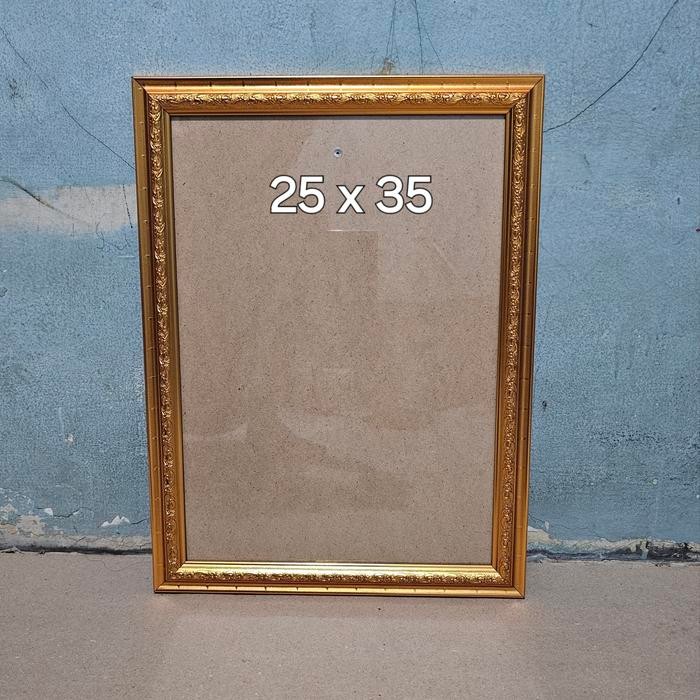 Bingkai Kaca Polos Ukuran 25x35 & 35x50
