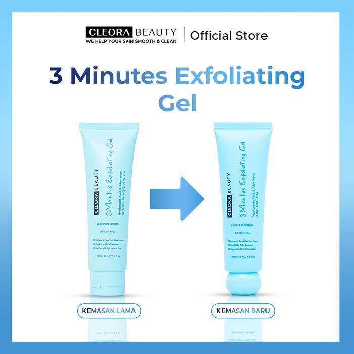 ra Beauty 3 Minutes Exfoliating Gel - Face Scrub / Exfoliating Gel Wajah / Exfoliating Wajah Gel /