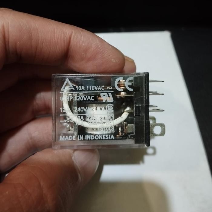 Murah.. Relay Omron Ly2 220V Ac 220Vac 10A