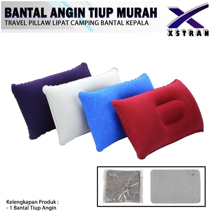 BANTAL TIUP TRAVELING Bantal angin tiup camping bantal kepala