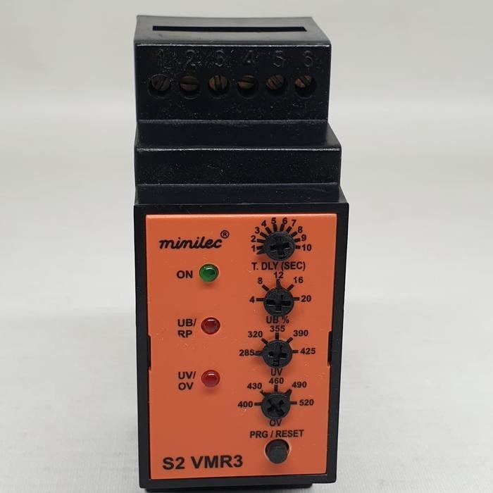 Langsung Gas. Minilec S2 Vmr3 Phase Failure Relay
