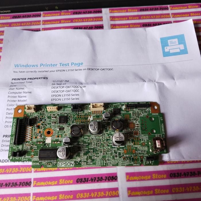 MAINBOARD EPSON L3150 MOTHERBOARD L-3150