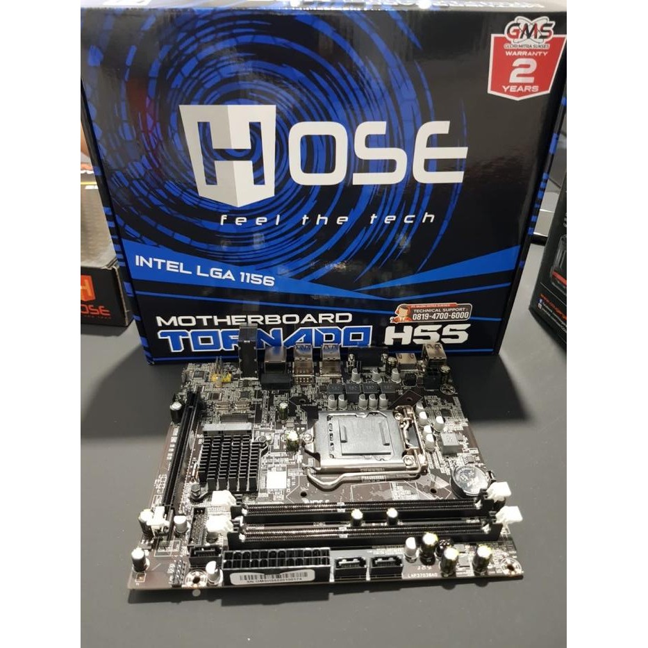 MOTHERBOARD HOSE H55 LGA 1156 TERLARIS