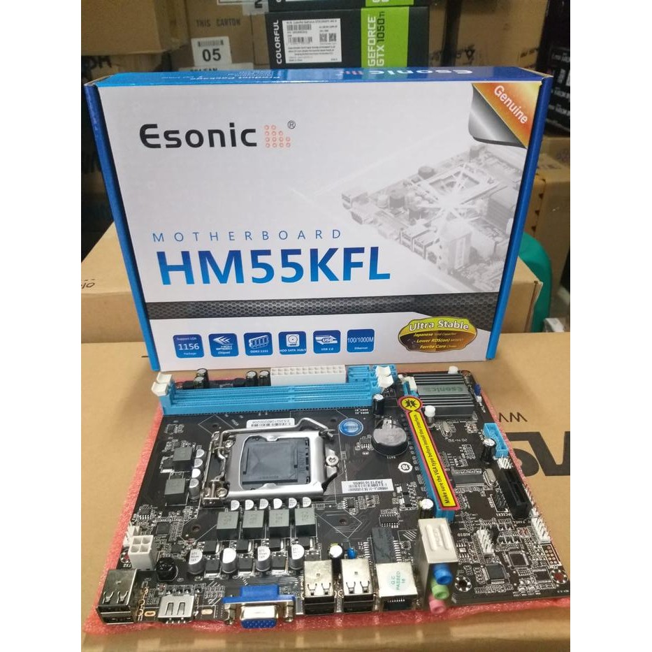 MOTHERBOARD ESONIC H55 LGA 1156