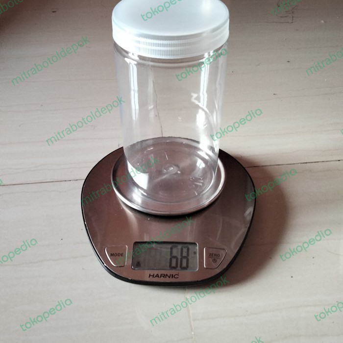 (Allthebest) Toples plastik 1000ml, Toples tabung 1000ml - Grosir Khusus t