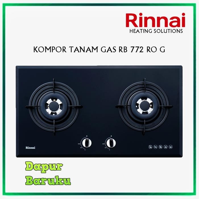 Kompor Tanam Rinnai Rb 772 Ro G / Rb 772 Ro(G)