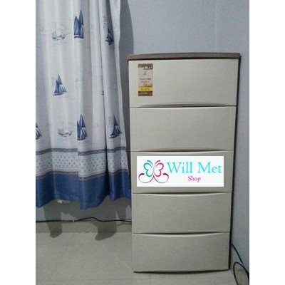 Olymplast Lemari Plastik Laci 5 Susun ODC 5 Polos