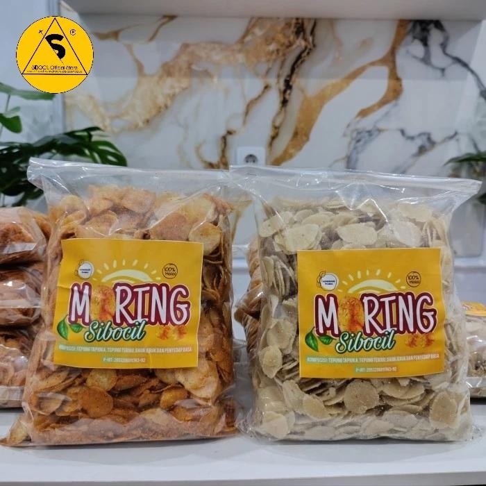 

Moring/Molring Keripik pedas daun jeruk 1kg SIBOCIL Cemilan Khas Tasikmalaya
