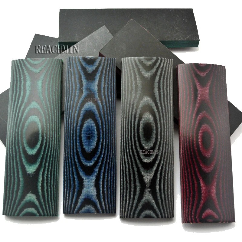 2 pcs Micarta Template Board Sheet White/Red/Green/Blue DIY Knife Handle Craft Material Micarta shan
