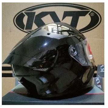 (Allthebest) KYT TT COURSE PLAIN BLACK (Glossy)