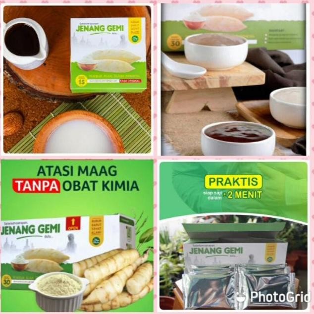 Jenang gemi isi 30/ jenang gemi obat maag / tepung sagu obat asam lam