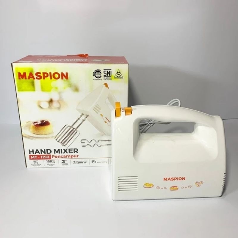 Maspion MT-1150 / MIXER HAND / HAND MIXER / MASPION / PENGOCOK / PENGADUK / PENCAMPUR / MIXER /