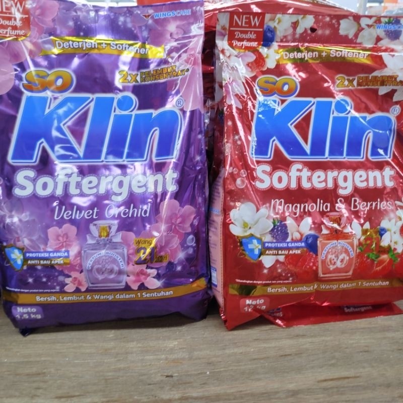 Soklin Deterjen Bubuk 1,5kg