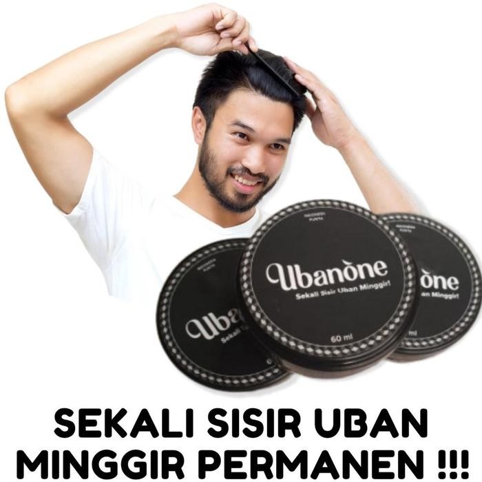 Semir Rambut Yang Bagus Permanen Pomade Pria Terlihat Basah Ubanone