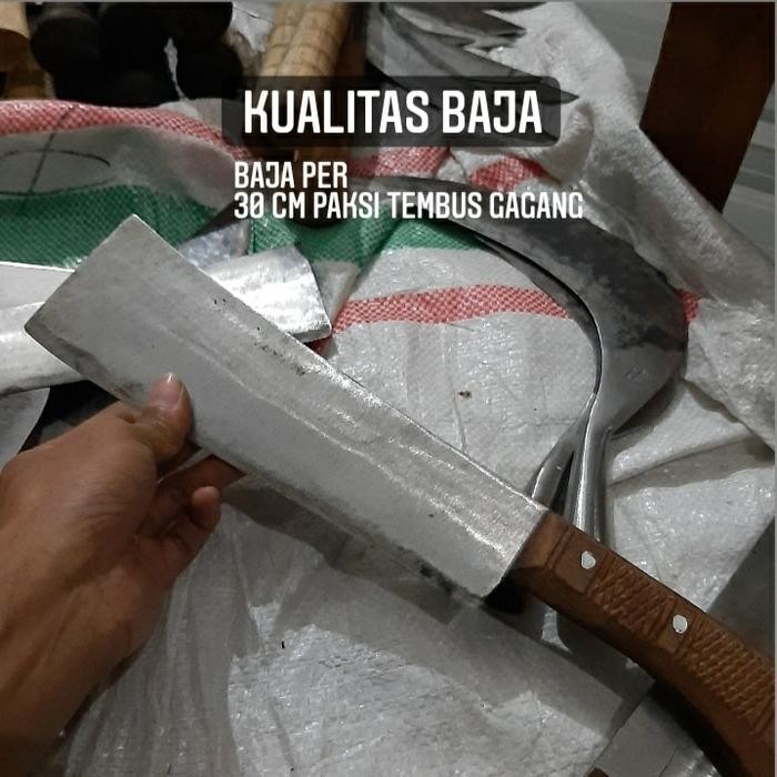 BENDO CALOK KUPAS KELAPA POTONG TULANG DAGING BAJA TEMBUS GAGANG