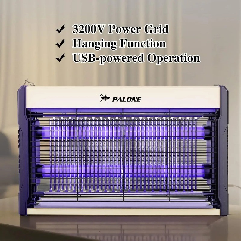 Mosquito Killer 3200V Electric Insect Killer Indoor Hanging Chain Insect Killer Usb Household