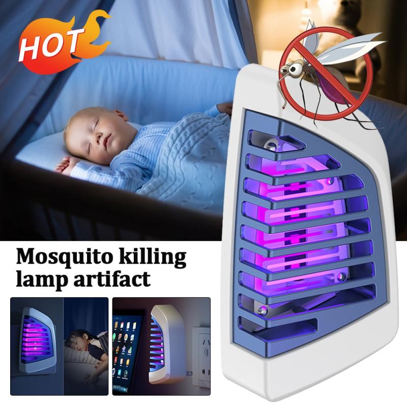 Anti-Mosquito Lamp Wall Mounted Dormitory Bedroom Anti-Mosquito Lamp Direct Plug-In Electric