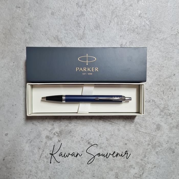 

Bentley - Pulpen Parker Original Im New Blue Chrome Trim (Klip Silver) Bp