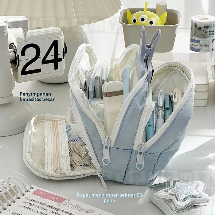 

Bentley - Tempat Pensil Aesthetic Terbaru Pencil Case Box Pensil Korea Organizer Box Pensil Cute