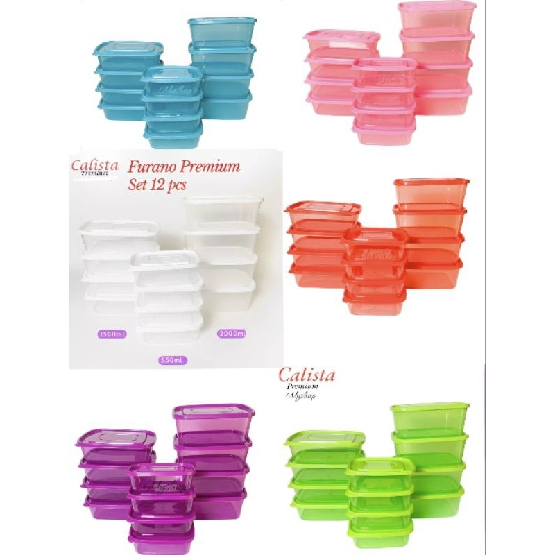 Retrorent Furano Set 12 Pcs (6 X 2 Pcs) Calista
