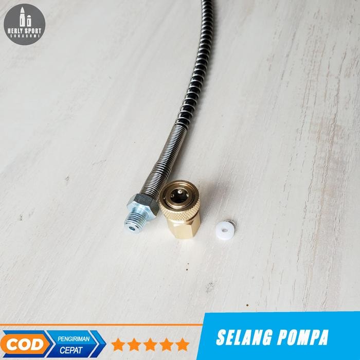 Selang Pompa Pcp Selang Regulator Scuba Selang Kompresor Mini Kupler #Gratisongkir