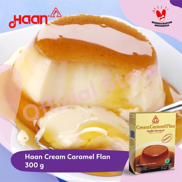 

JTTOP" HAAN CREAM CARAMEL FLAN 300GR - VANILLA
