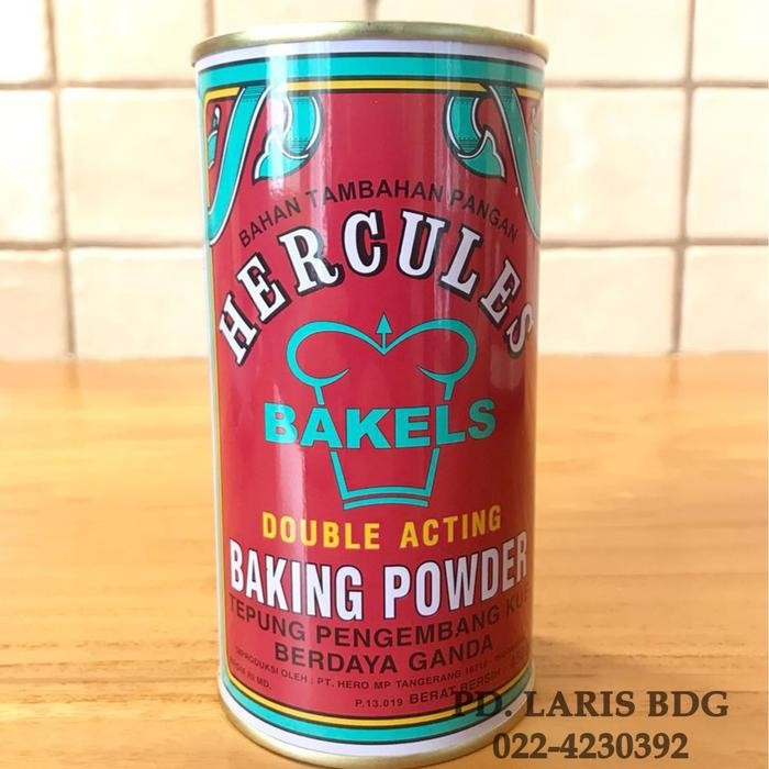 

JTTOP" BAKING POWDER HERCULES BRAND 450GR (PENGEMBANG KUE HERCULES)
