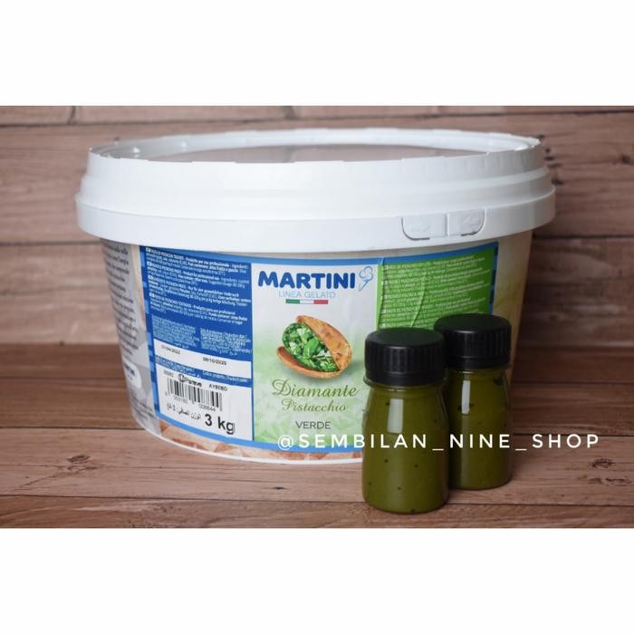 

JTTOP" 50 GRAM PURE PISTACHIO PASTE MASTER MARTINI 100% PASTA PISTASIO