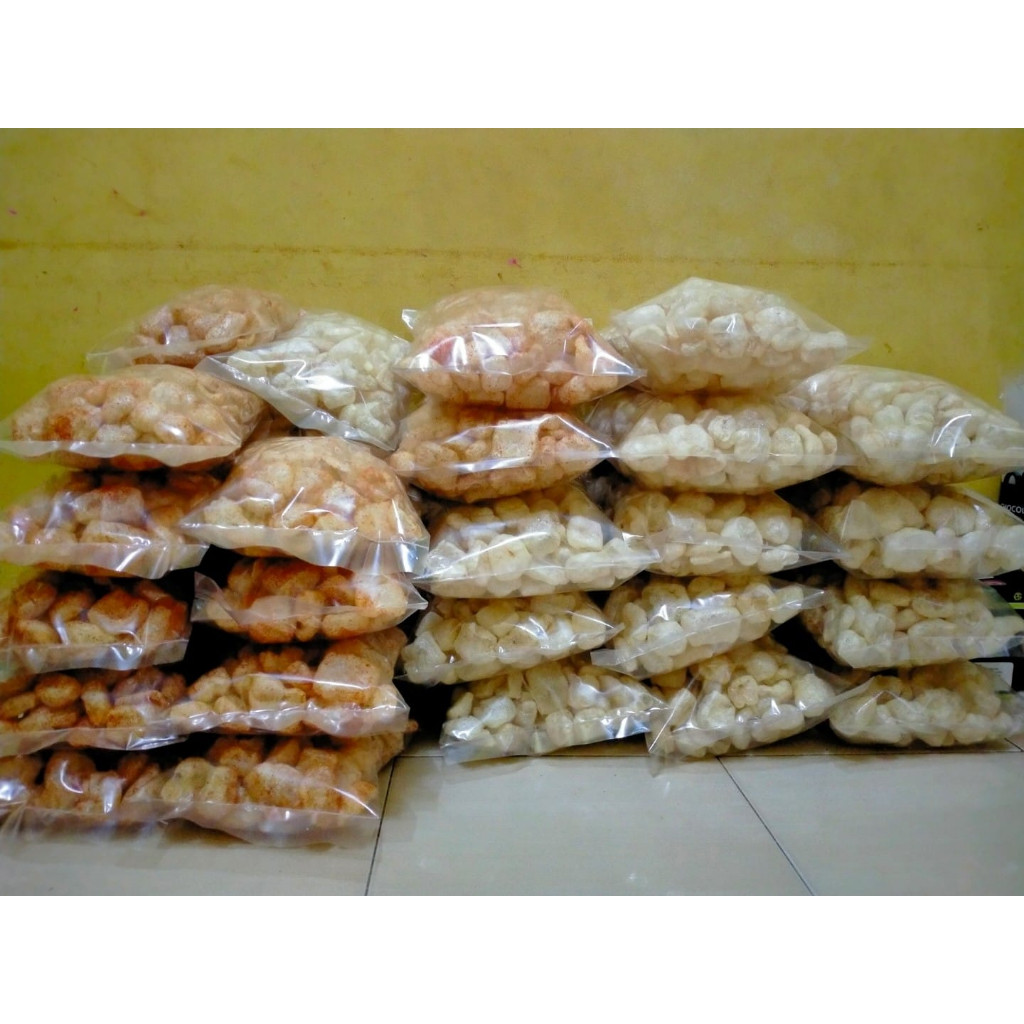 

Mamam_Asoy Kerupuk Kulit Sapi 225Gram Rasa Keju Asin /Halal/Murah