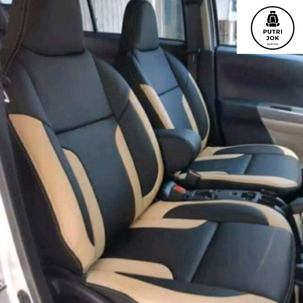 Sarung Jok Mobil Modif CALYA SIGRA Full Seat 3 Baris