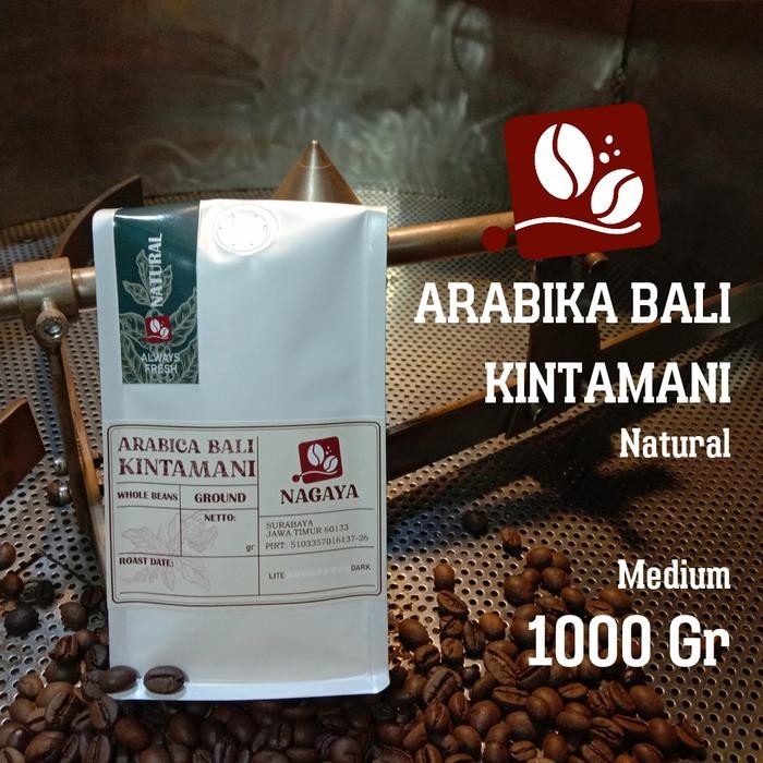 

NAGAYA FULL ARABIKA BALI KOMERSIL ROASTED BIJI BUBUK KOPI MURAH 1KG