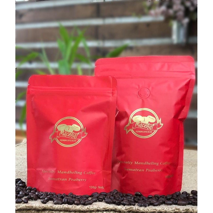 

Macehat Coffee / Kopi Sumatran Peaberry 250gr