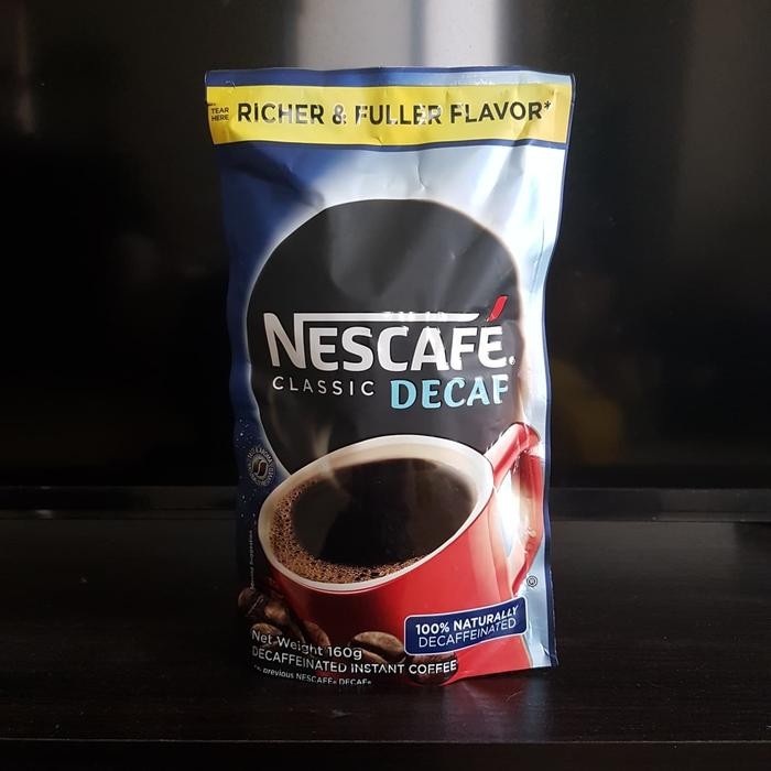 

Nescafe Classic Decaf 160g Original Filipin Black Coffee Kopi Hitam