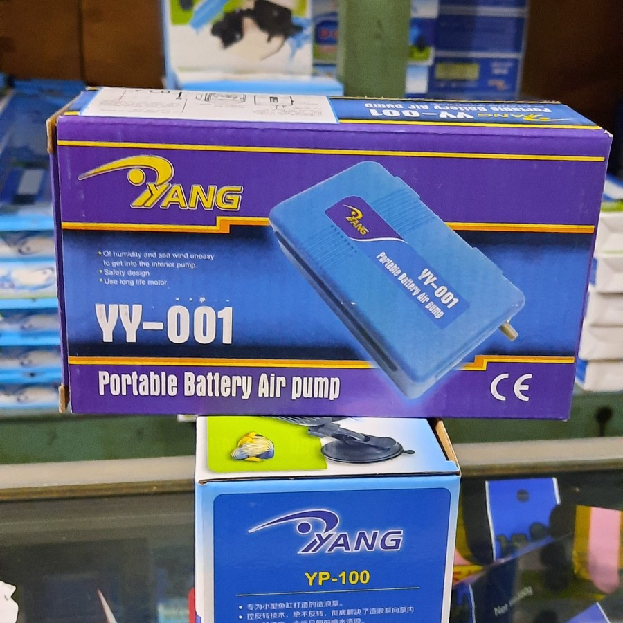 Airator Pompa oksigen Aquarium Baterai