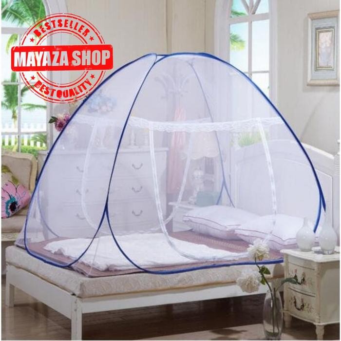 Kelambu Lipat 160x200 Kelambu Tempat Tidur 160 x 200 korea kanopi