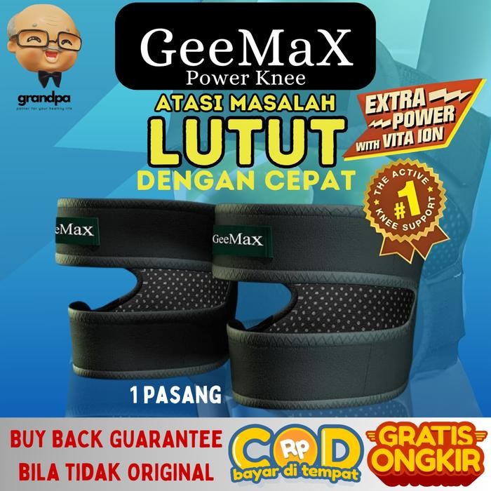GeeMax new Geenoo Terapi Pelindung Lutut