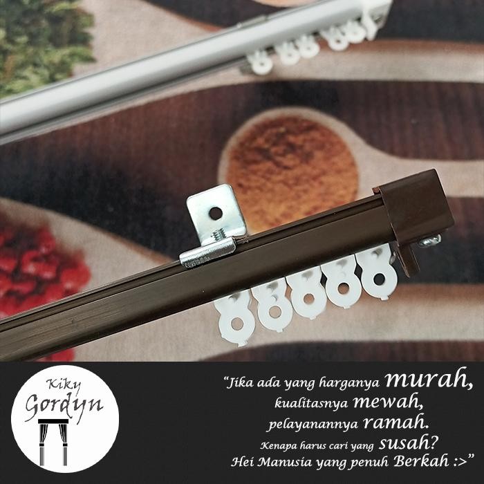 PREMIUM Batang Rail Rel Gorden Seri Alkan
