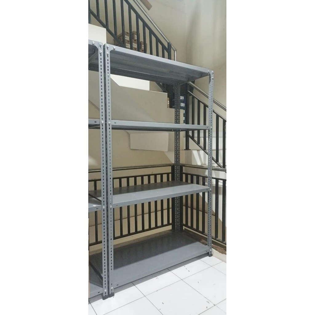 PREMIUM Rak Besi siku Bekas Rak Gudang besi Second